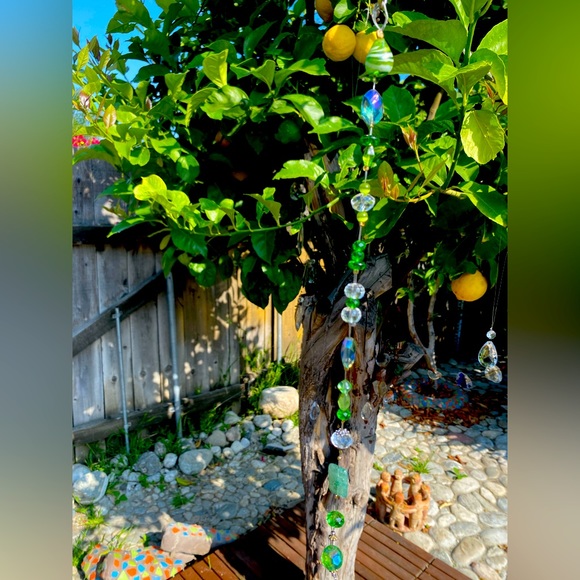 Green crystal Sun Catcher - Picture 12 of 13